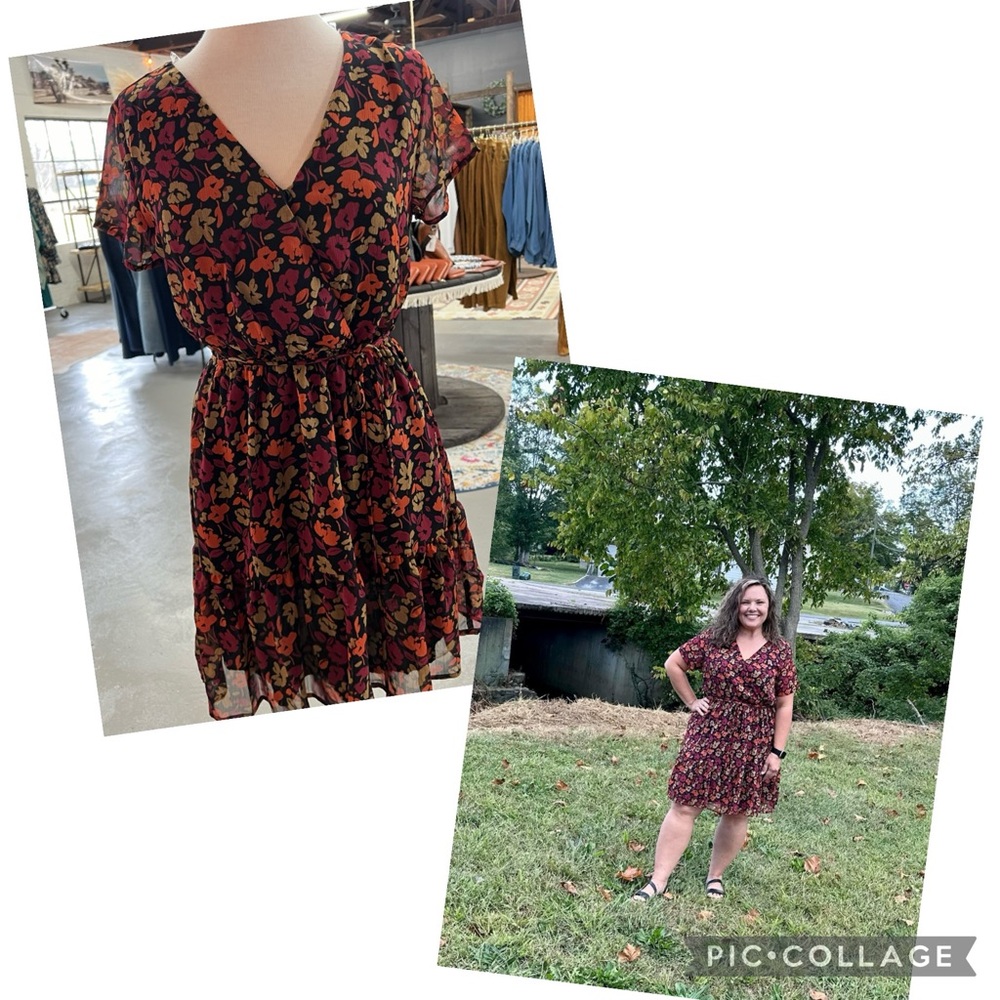 Gilli brand Fall Floral Dress